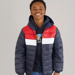 Drenge Wilson Puffer Jakke Navy Blazer