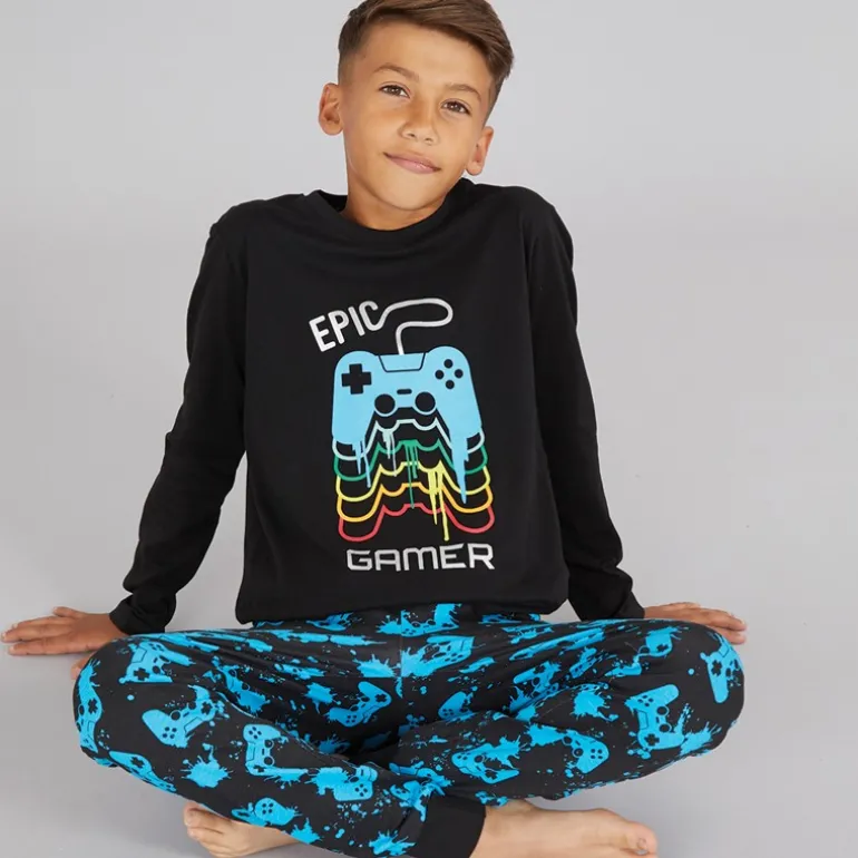 Drengenes Epic Game Natsæt Sort