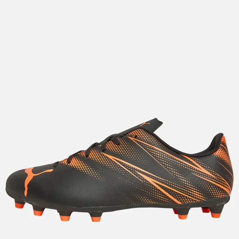 Fodboldstøvler til Herre Attacanto FG/AG Fast/Kunstig Græs Sort/Glødende Rød