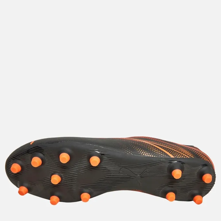 Fodboldstøvler til Herre Attacanto FG/AG Fast/Kunstig Græs Sort/Glødende Rød