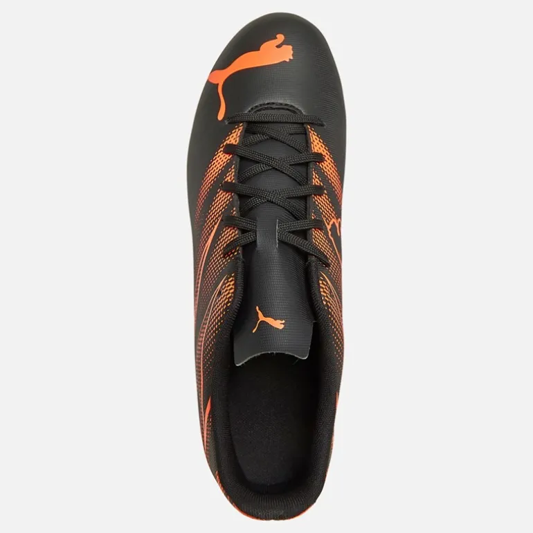 Fodboldstøvler til Herre Attacanto FG/AG Fast/Kunstig Græs Sort/Glødende Rød