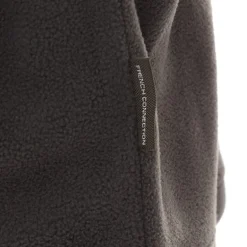 Herre 1/​2 lynlås mikro fleece antracit melange