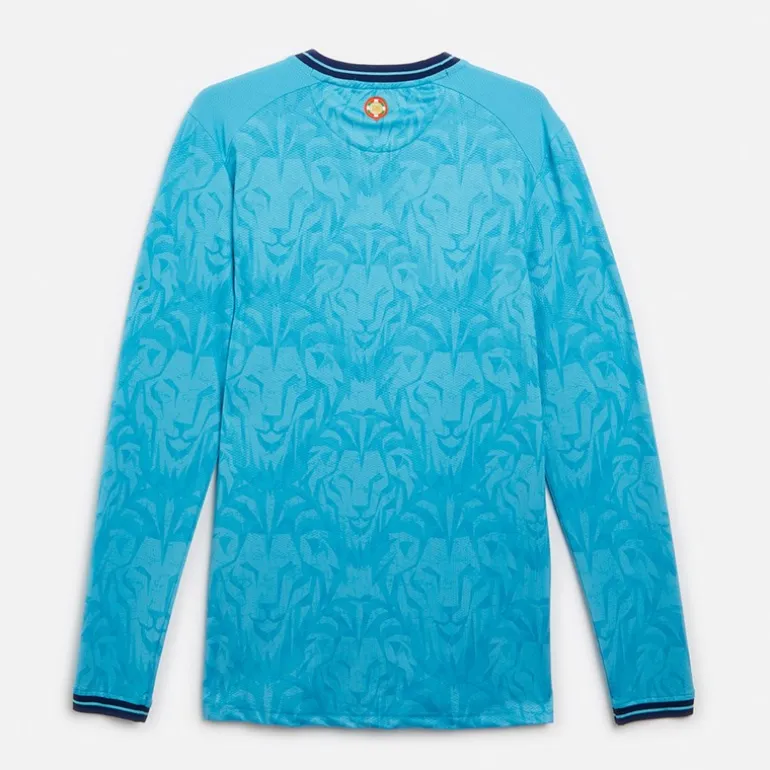 Herre AC Athletic Club Bilbao Pro Langærmet Udebanetrøje Ingen Sponsor Blå Atoll