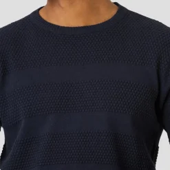 Herre Affleck Trøjer Marineblå