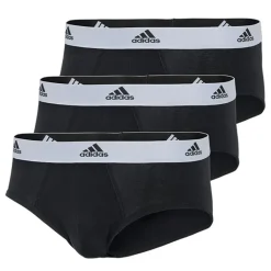 Herre Aktiv Fleks Bomuld Tre Pak Underbukser Sort