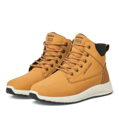 Herre Alaska PU Nubuck Støvler Honey