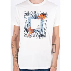 Herre Ando T-shirts Hvid