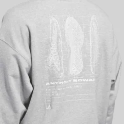 Herre Ant Edwards Grafisk Hættetrøje Medium Grey Heather