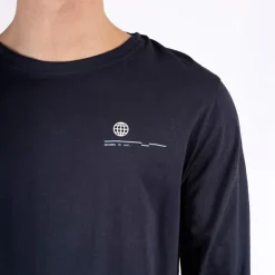 Herre Ardy Langærmet Top Night Navy