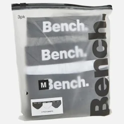 Herre Arnot Tre Pak Underbukser Sort /​ Hvid /​ Koksgrå Melering