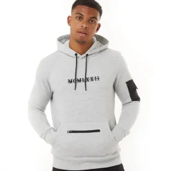 Herre Array Hoodie Lysegrå Melange