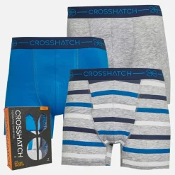 Herre Avocet Tre Pak Underbukser Blå