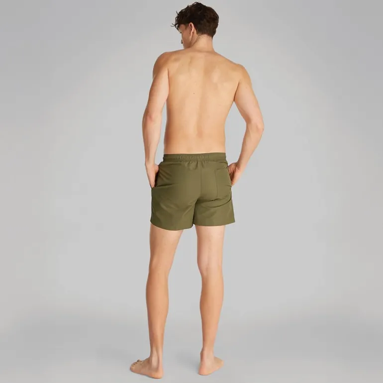 Herre Badeshorts Brændt Oliven