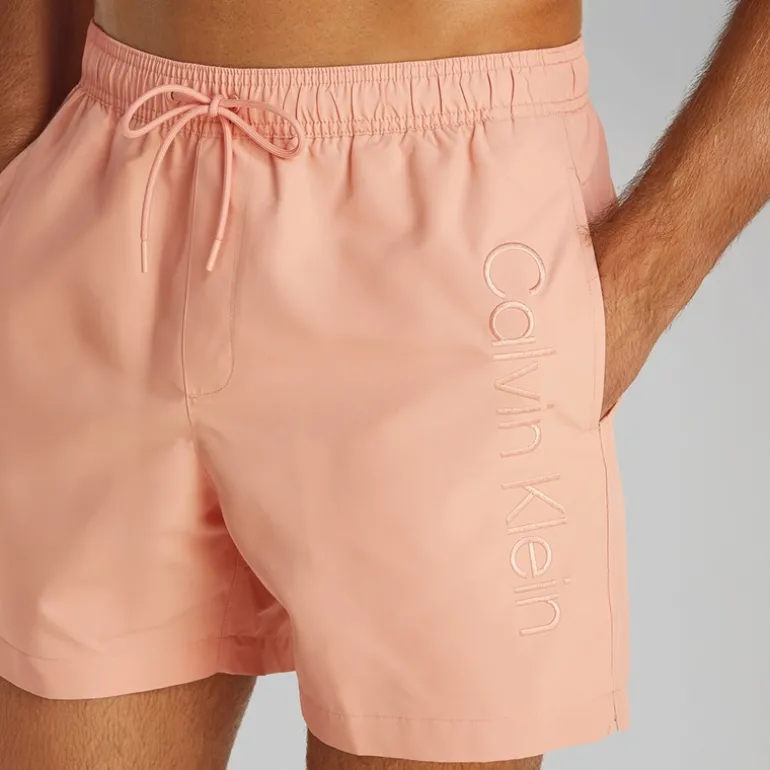 Herre badeshorts vintage fersken