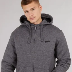 Herre Baraz Borg Foret Hættetrøje Mørkegrå Melering