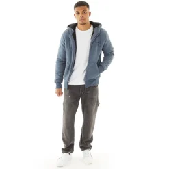 Herre Baraz Hoodie Marine Melange