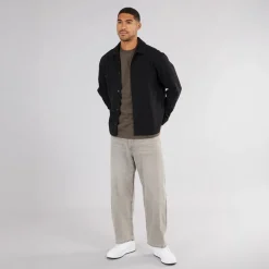 Herre Baxter Overshirt Sort