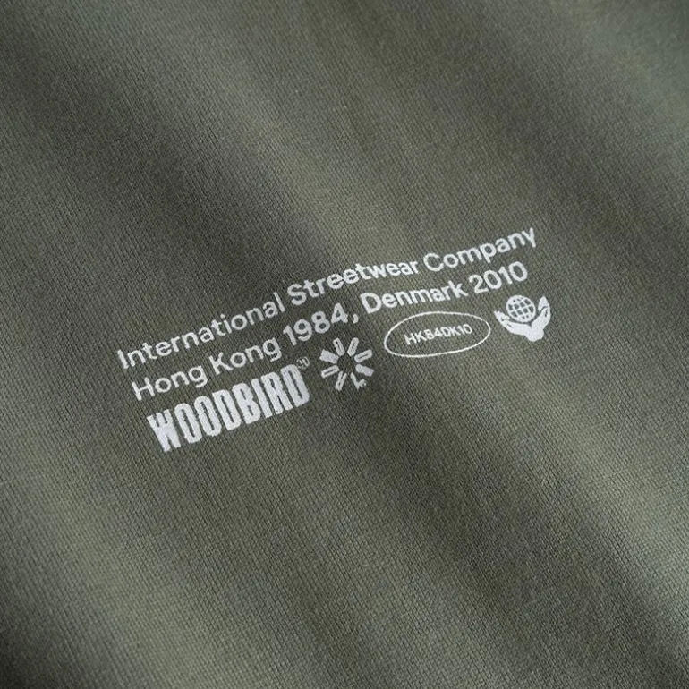 Herre Beam Wobble T-shirt Grå Grøn Grey-Green