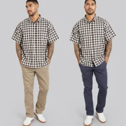 Herre Bolton Dean AKM To-pak Chinos Beige/​Navy Blazer