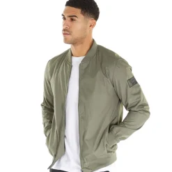 Herre Bomberjakke Oliven