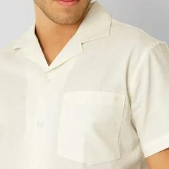 Herre Bowling Skjorter med korte ærmer beige