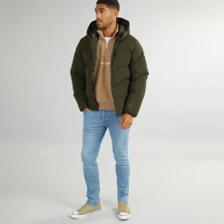 Herre Brady Hætte Dunjakke Rosin