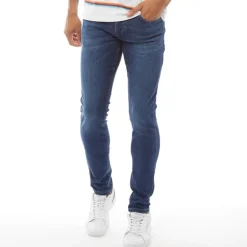 Herre Buraca Slim Fit Jeans Stonewash