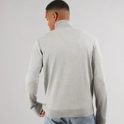 Herre Burns Jumper Lys Grå Melange