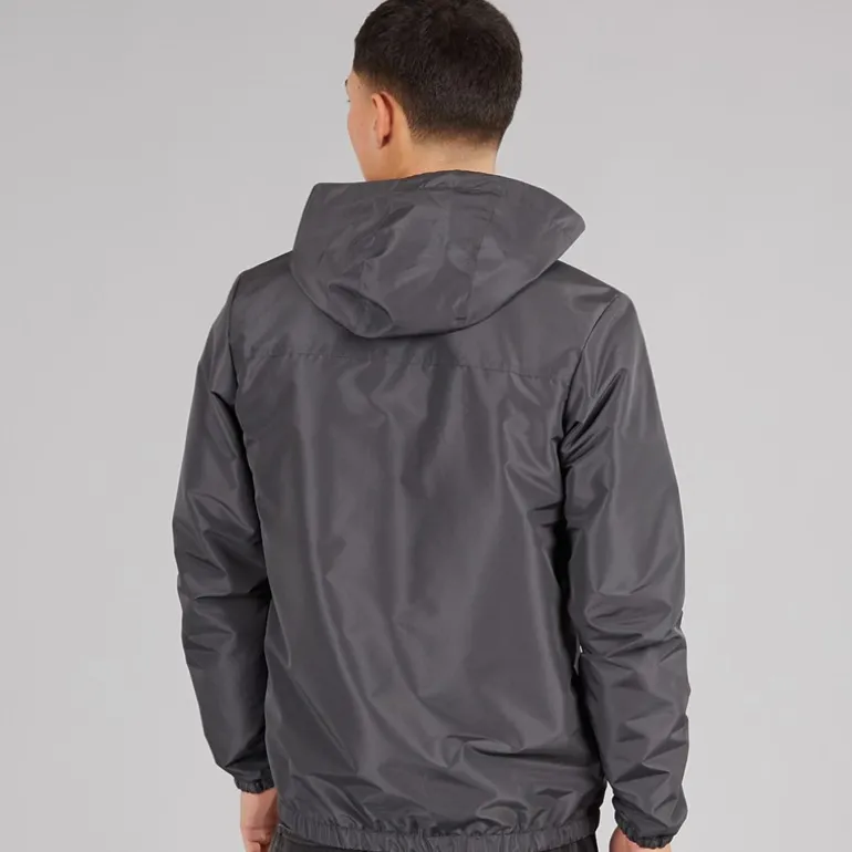 Herre Callum Anorak Jakke Dark Grey