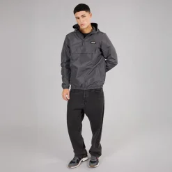 Herre Callum Anorak Jakke Dark Grey