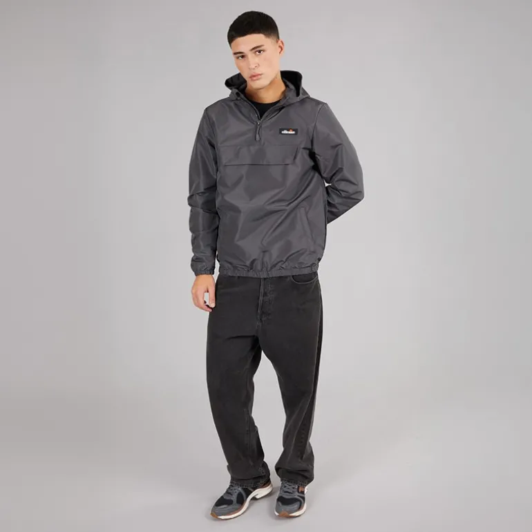Herre Callum Anorak Jakke Dark Grey