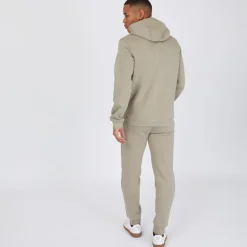 Herre Chelmere Hoodie og Joggers Sæt Mørk Sten