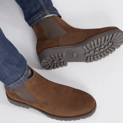 Herre Chelsea Støvler Brun IMI Ruskind