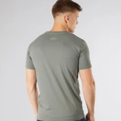 Herre Chevin T-Shirt Oliven