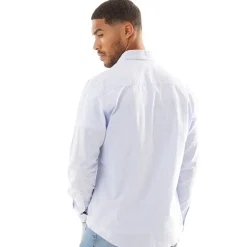 Herre Classic Oxford Langærmet shirts Blå