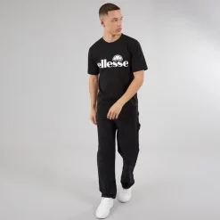 Herre Cleffios Logo T-shirt Sort/​Hvid