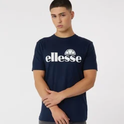 Herre Cleffios Logo T-shirt Blå