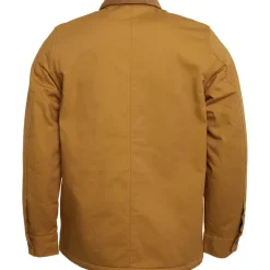 Herre CleHerre Sherpa Foret Twill Chore Jakke Rustbrun