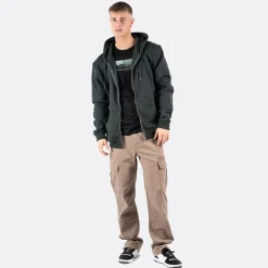 Herre Colin Cardigan Dyb Grøn