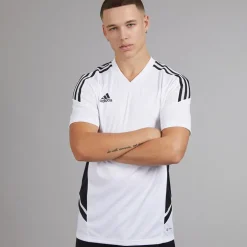 Herre Condivo 22 T-shirt Hvid/​Sort