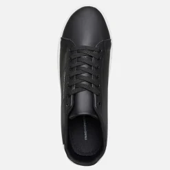 Herre Contrast Heel Tennis Sneakers Sort