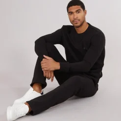 Herre Crew Træningsdragt Sort