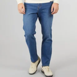 Herre Dalesman Afslappet Pasform Jeans Mellem Vask