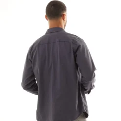 Herre Dave Stretch Overshirt Blå Blazer