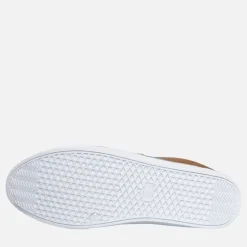 Herre Deck PU Lærredgummisko Brun