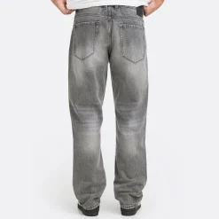 Herre Denim Jeans Grå Denim