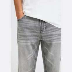 Herre Denim Jeans Grå Denim
