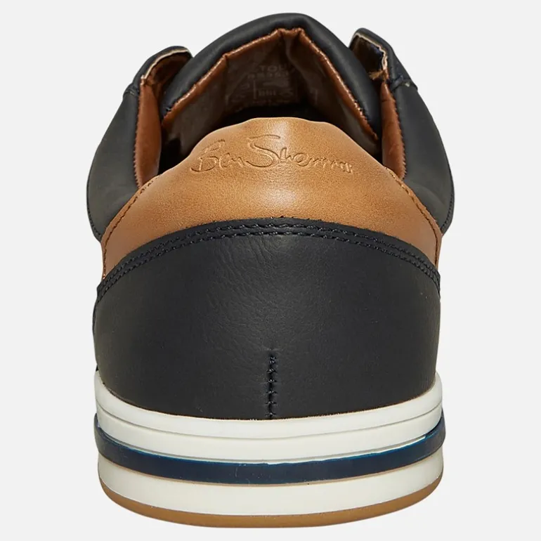 Herre Detour Perf Sko Navy PU