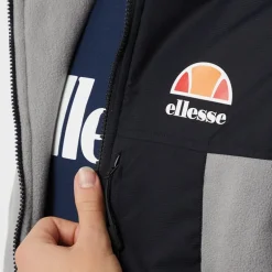 Herre Drago Fleecejakke med hætte Lysegrå