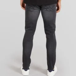 Herre Duck And Cover Maylead Slim Jeans Sort